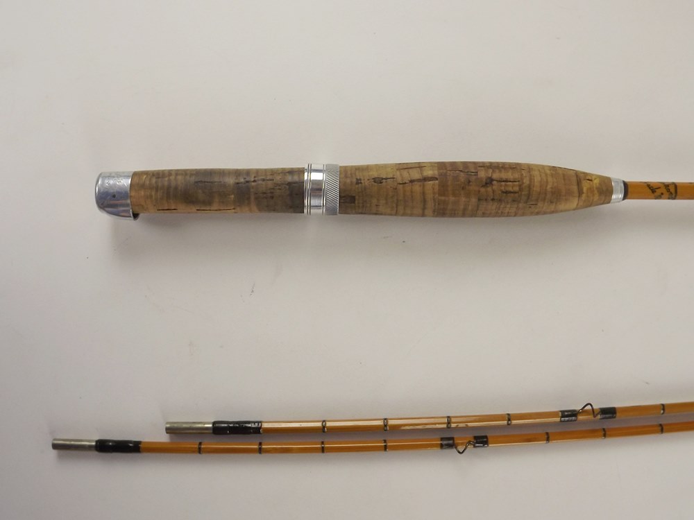Vintage Hardy Palakona Bamboo Fly Fishing Rod