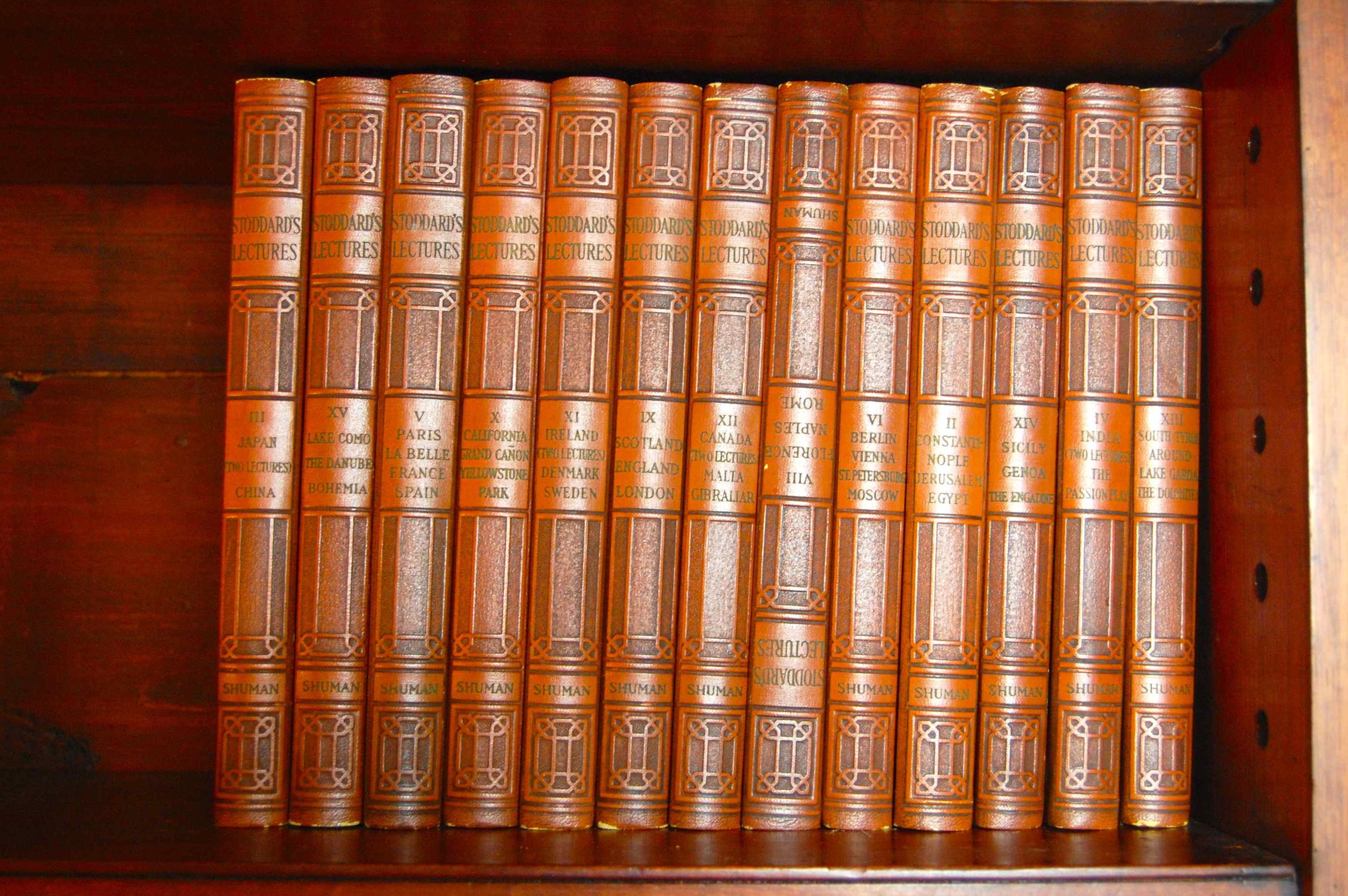 Stoddard's Lectures Novels