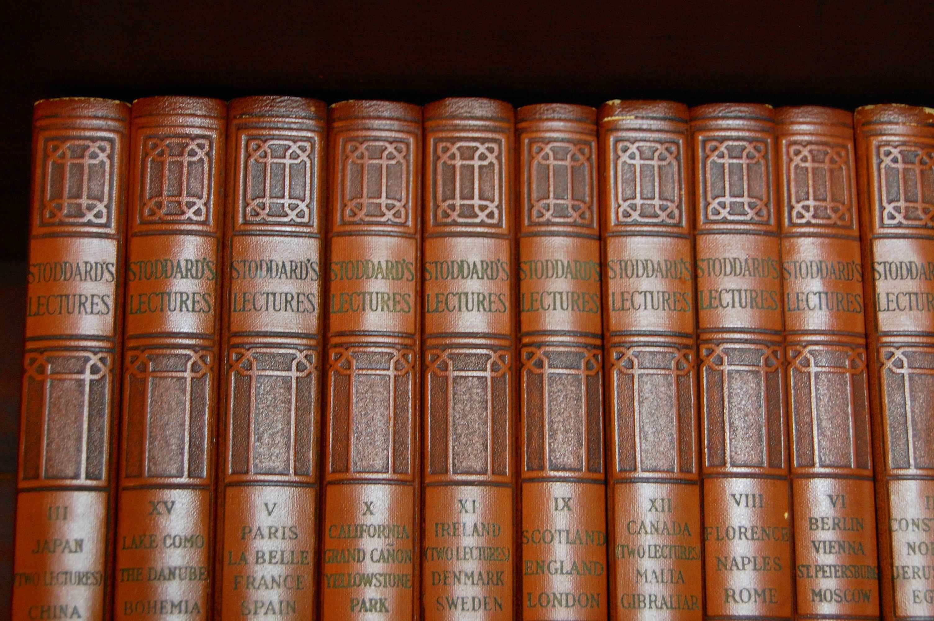 Stoddard's Lectures Novels