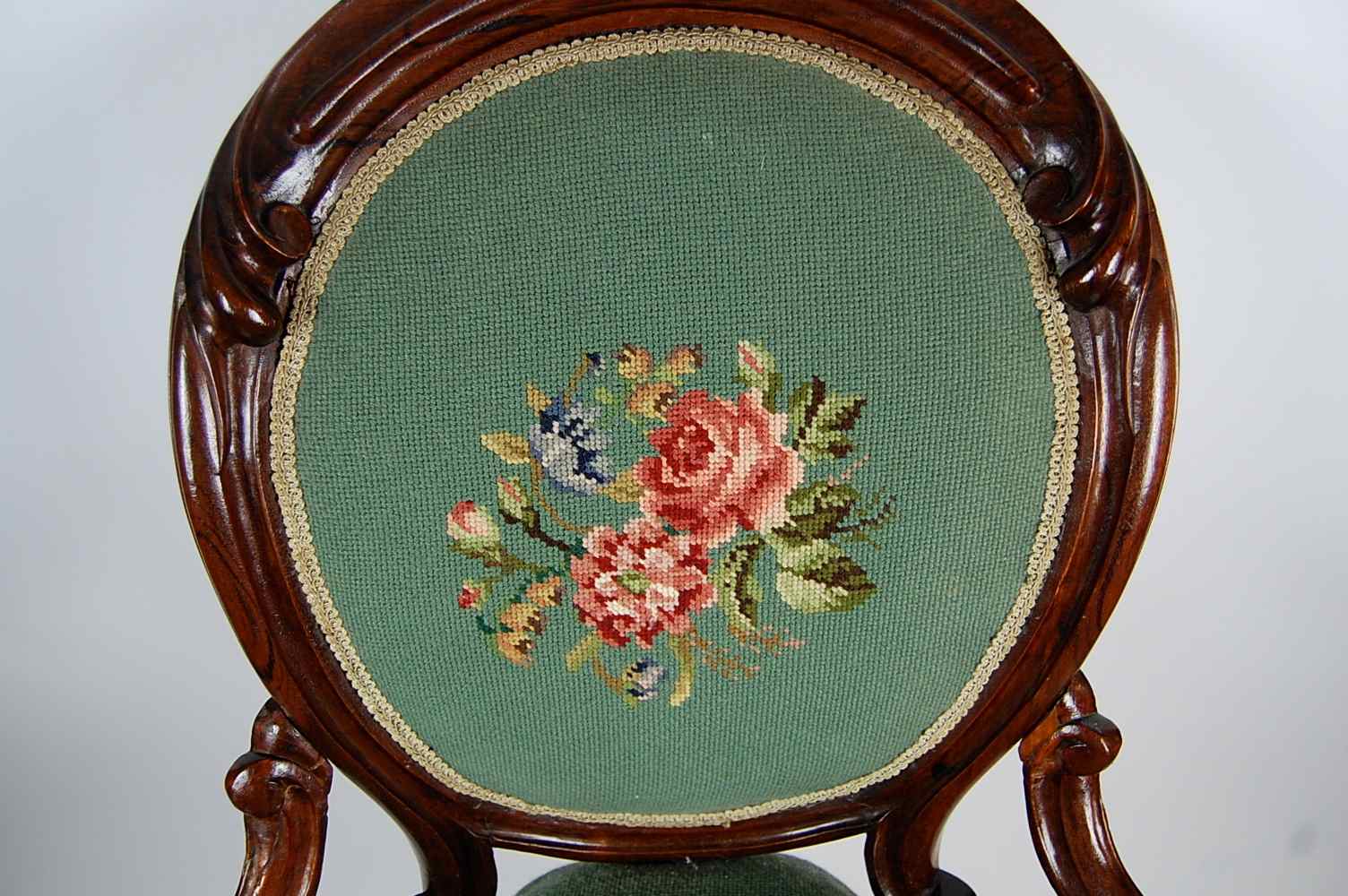 Victorian Needlepoint Chair