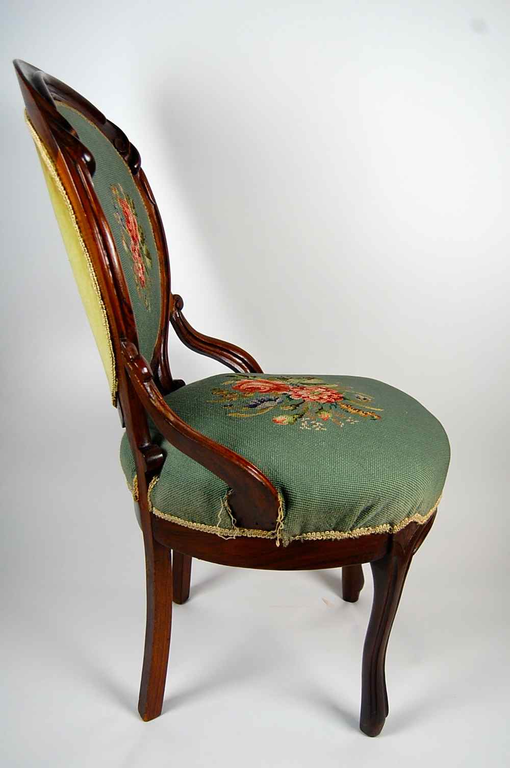Victorian Needlepoint Chair