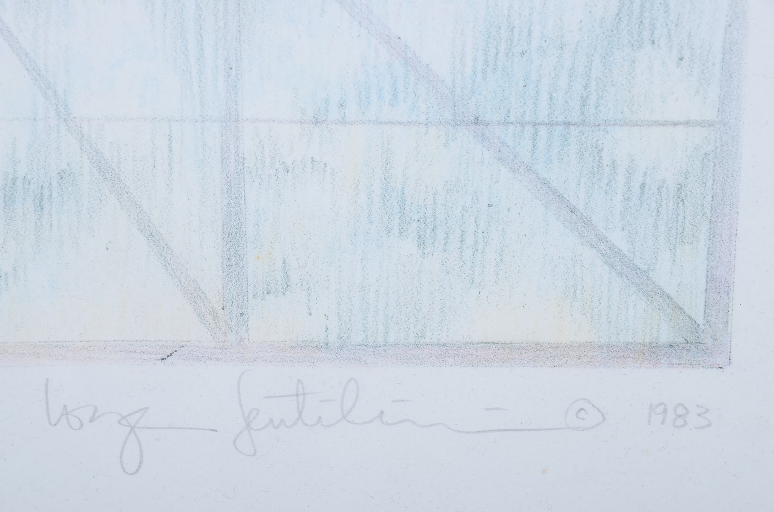 Original Mixed Media on Canvas Painting and Matching Lithograph