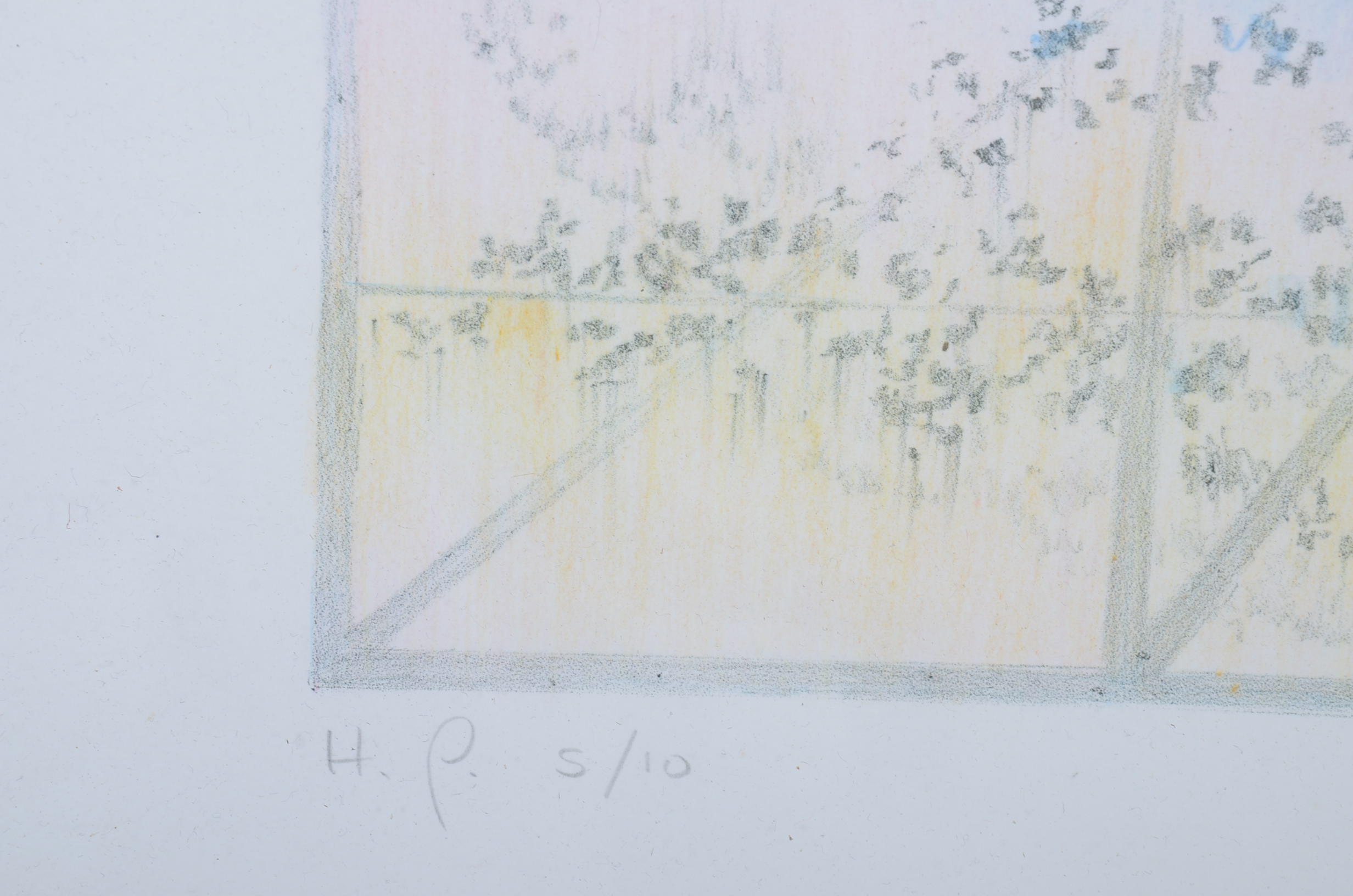 Original Mixed Media on Canvas Painting and Matching Lithograph