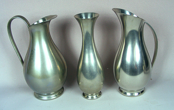 KMD Royal Holland Tiel Pewter Pitchers