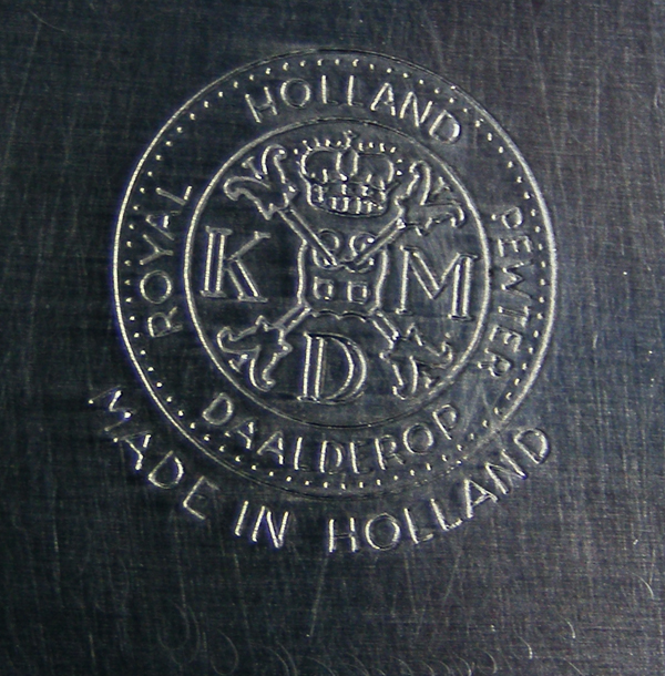 KMD Royal Holland Tiel Pewter Pitchers