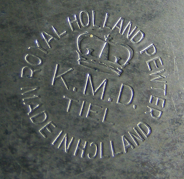 KMD Royal Holland Tiel Pewter Pitchers