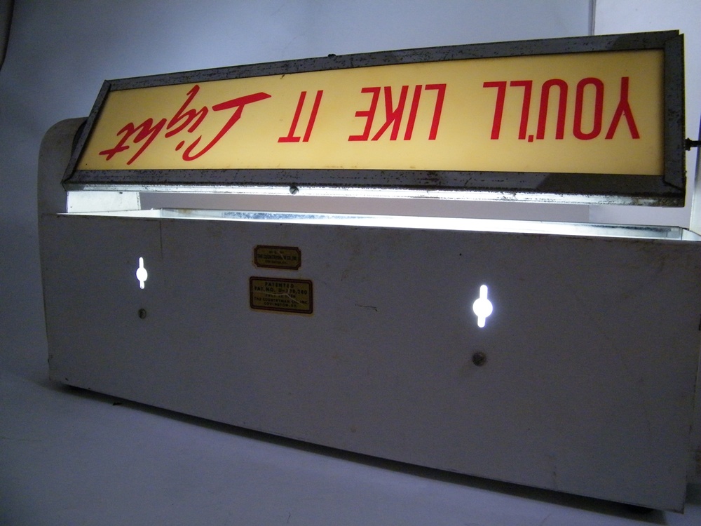 Burger Beer Rotating Beer Sign