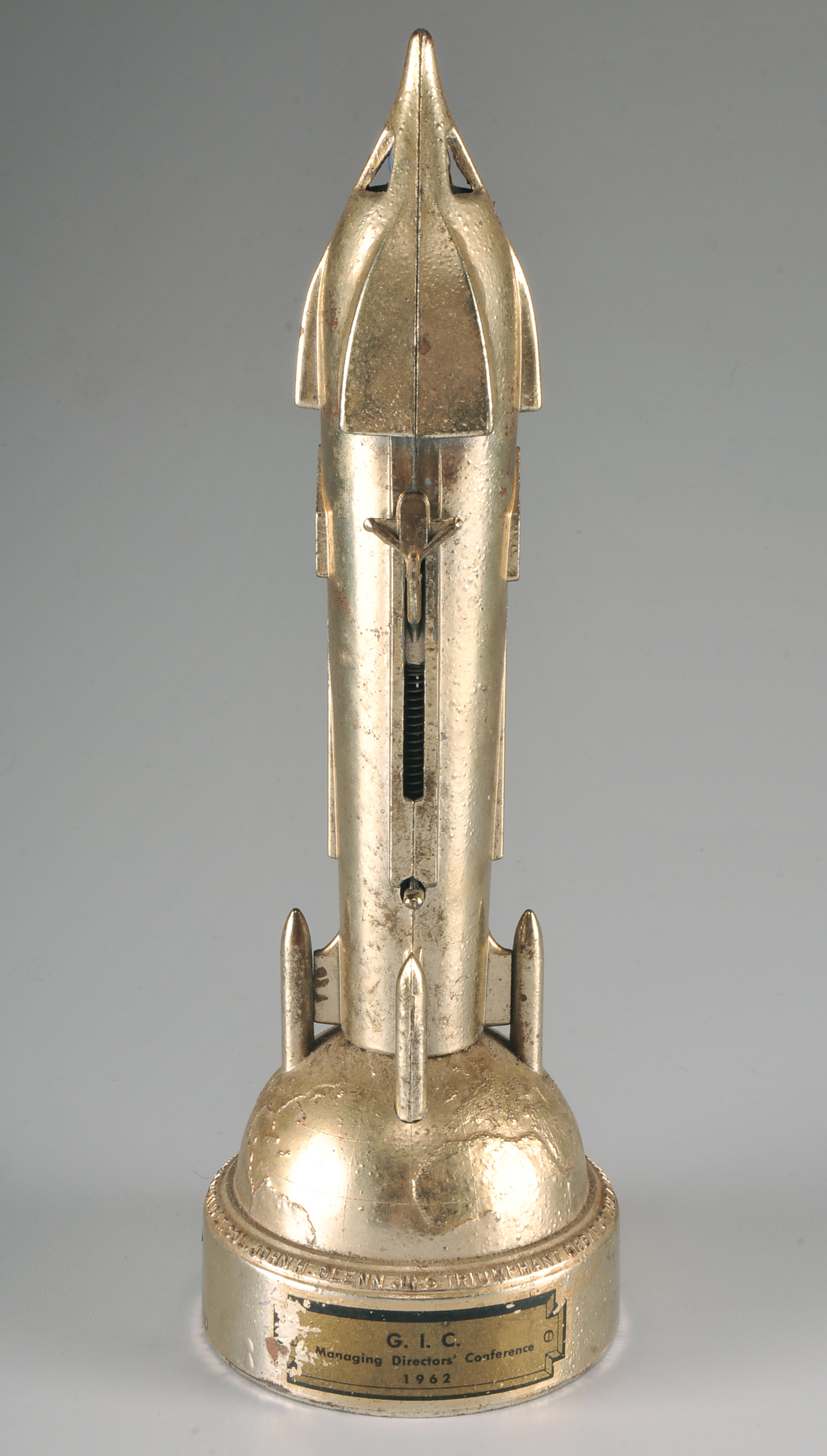 Metal Mechanical Rocket Bank