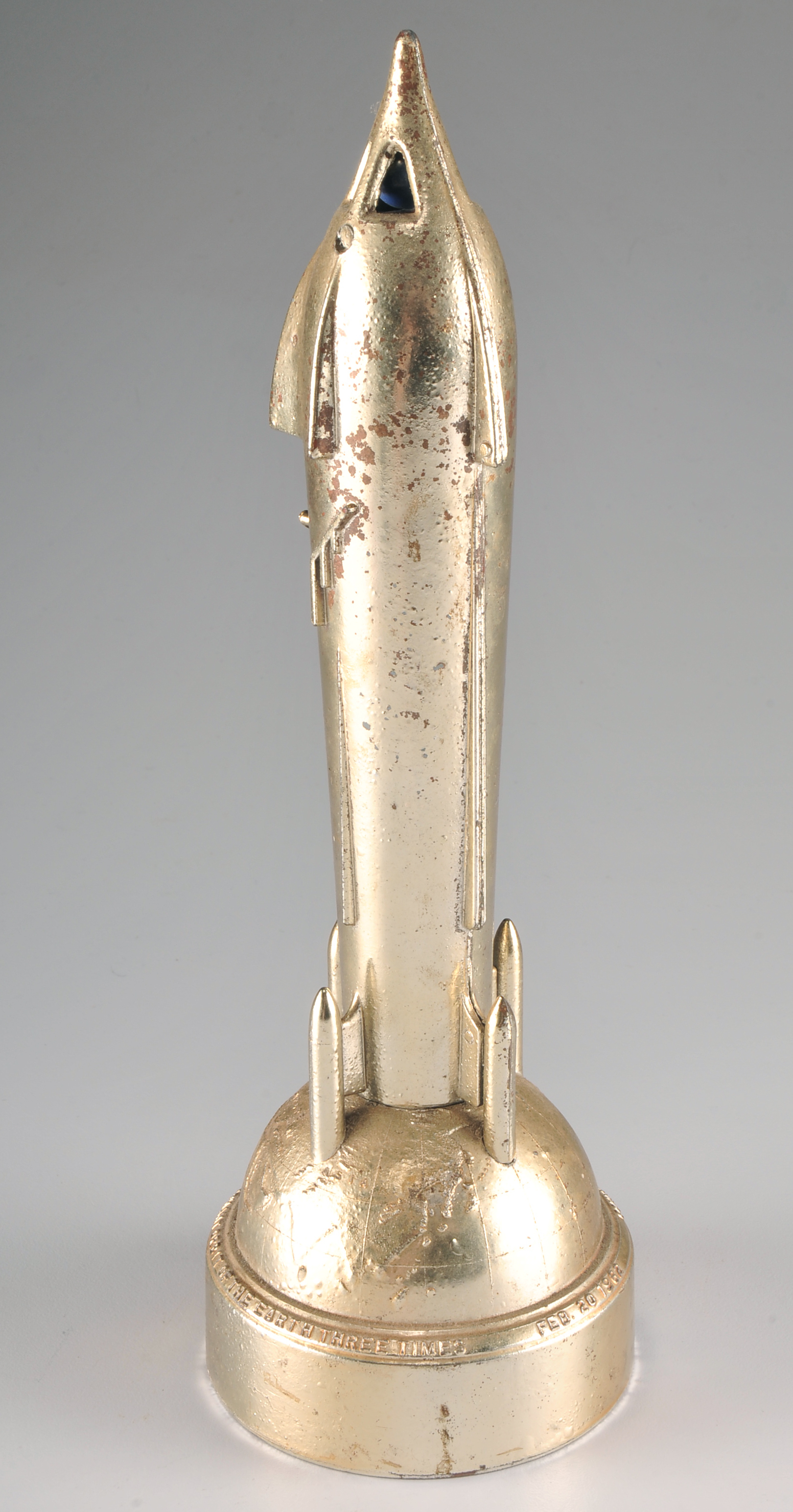 Metal Mechanical Rocket Bank