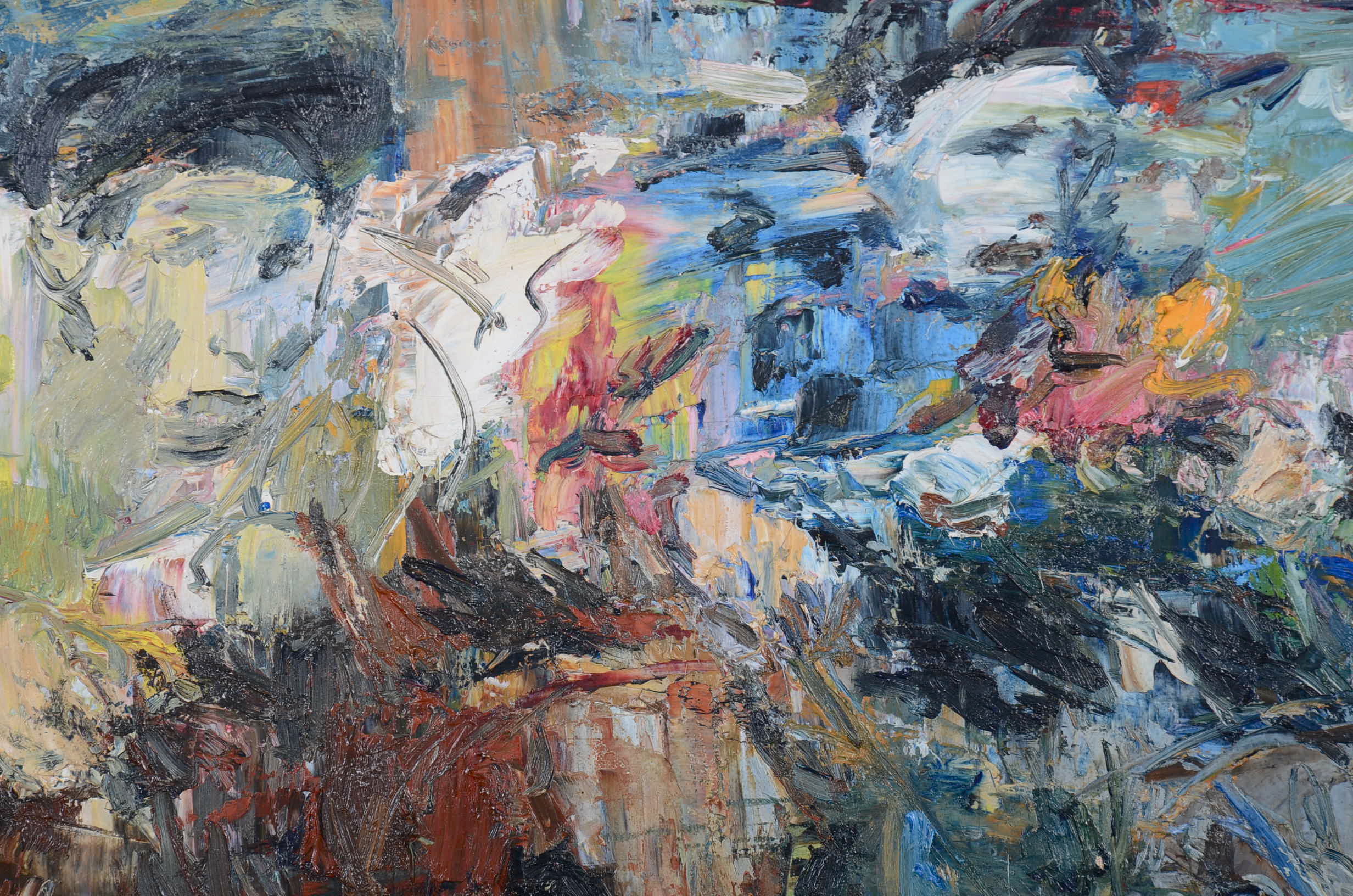 Original Gerald Ellis Oil on Canvas Painting