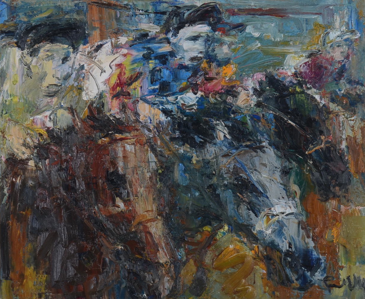 Original Gerald Ellis Oil on Canvas Painting