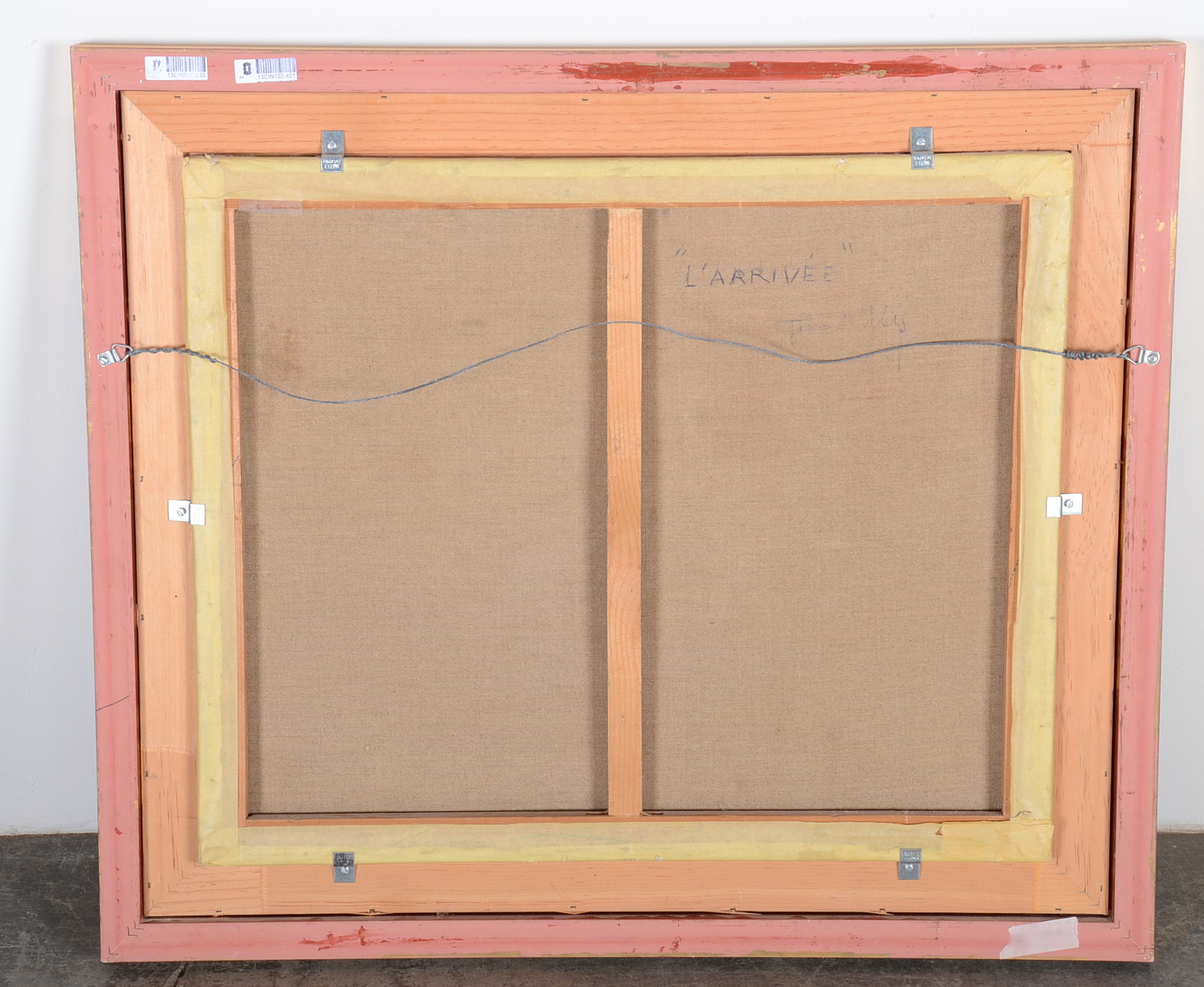 Original Gerald Ellis Oil on Canvas Painting