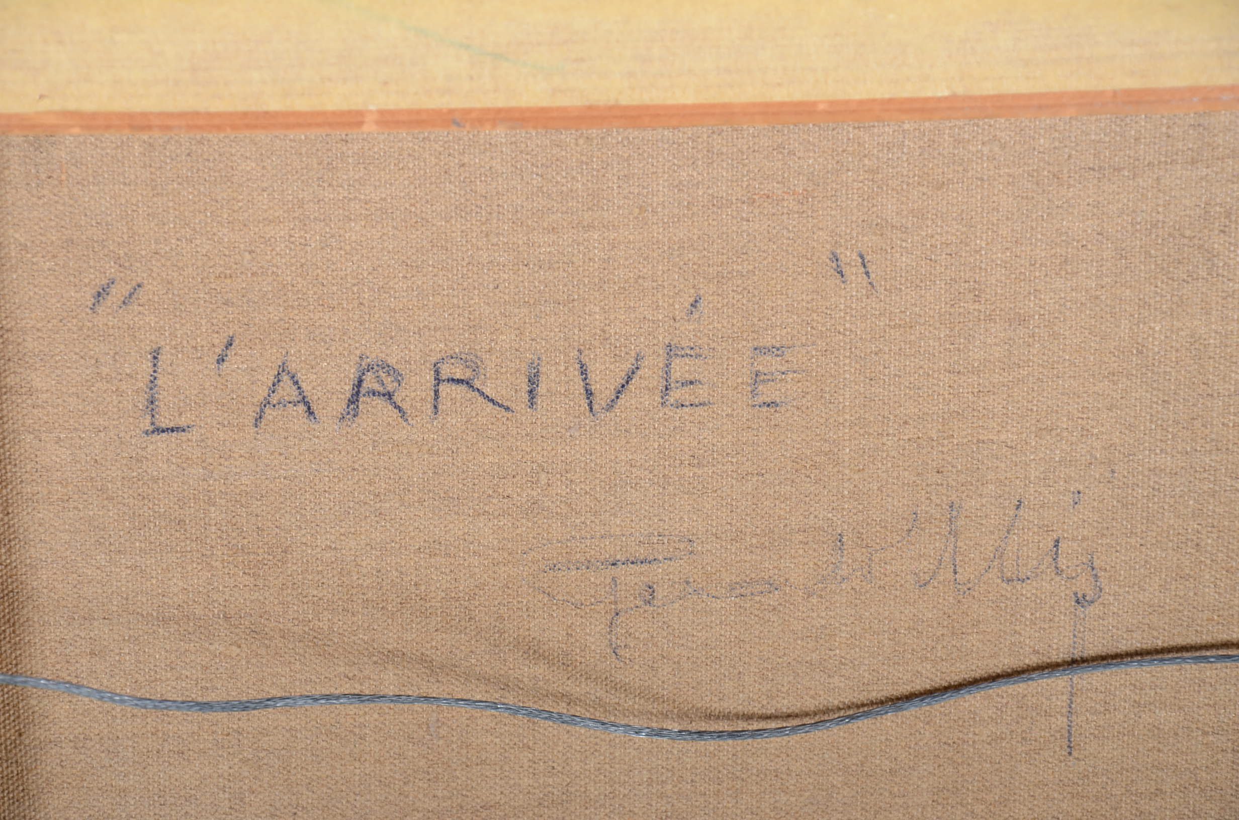 Original Gerald Ellis Oil on Canvas Painting