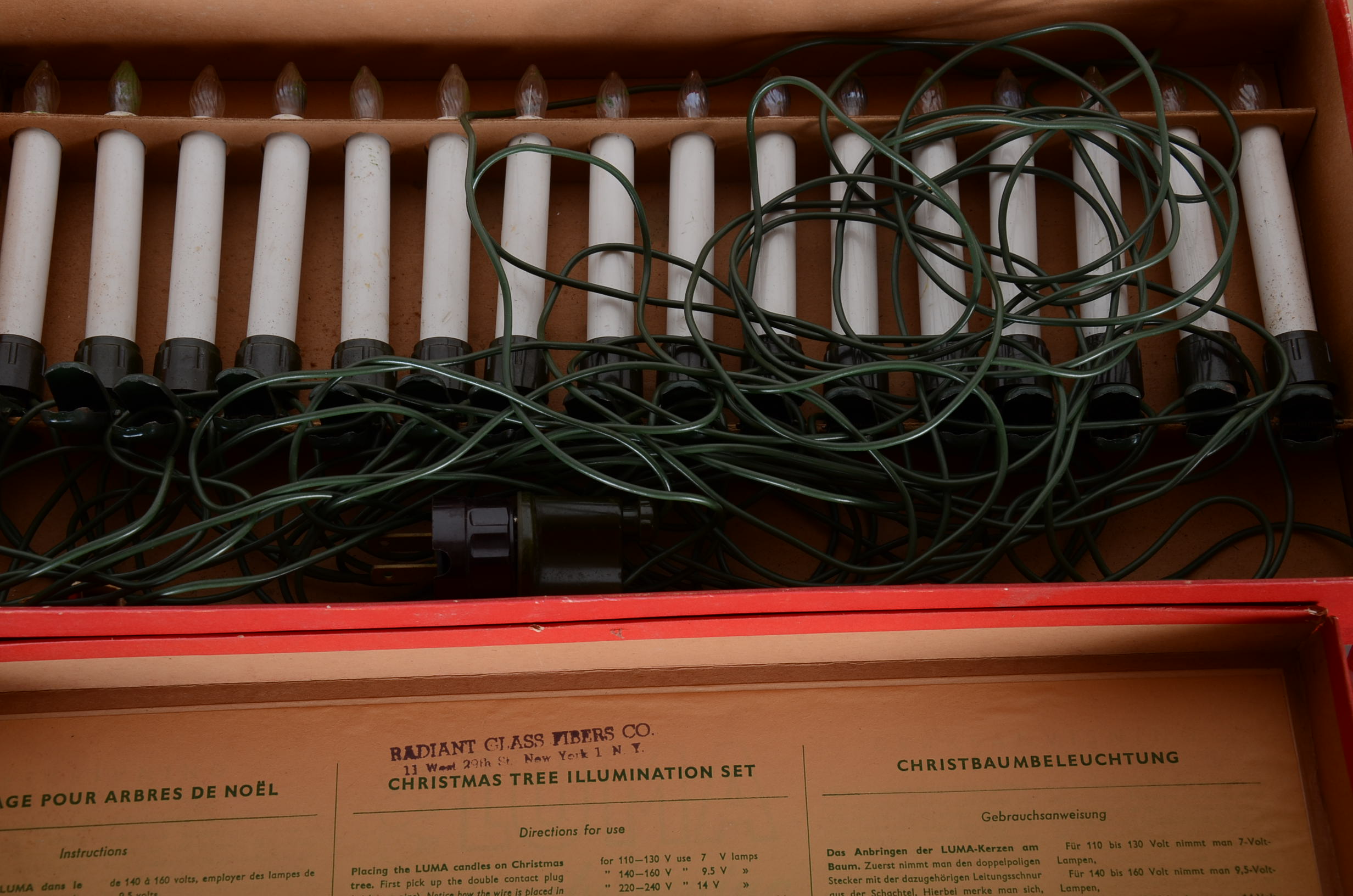 Vintage Christmas Box Lot