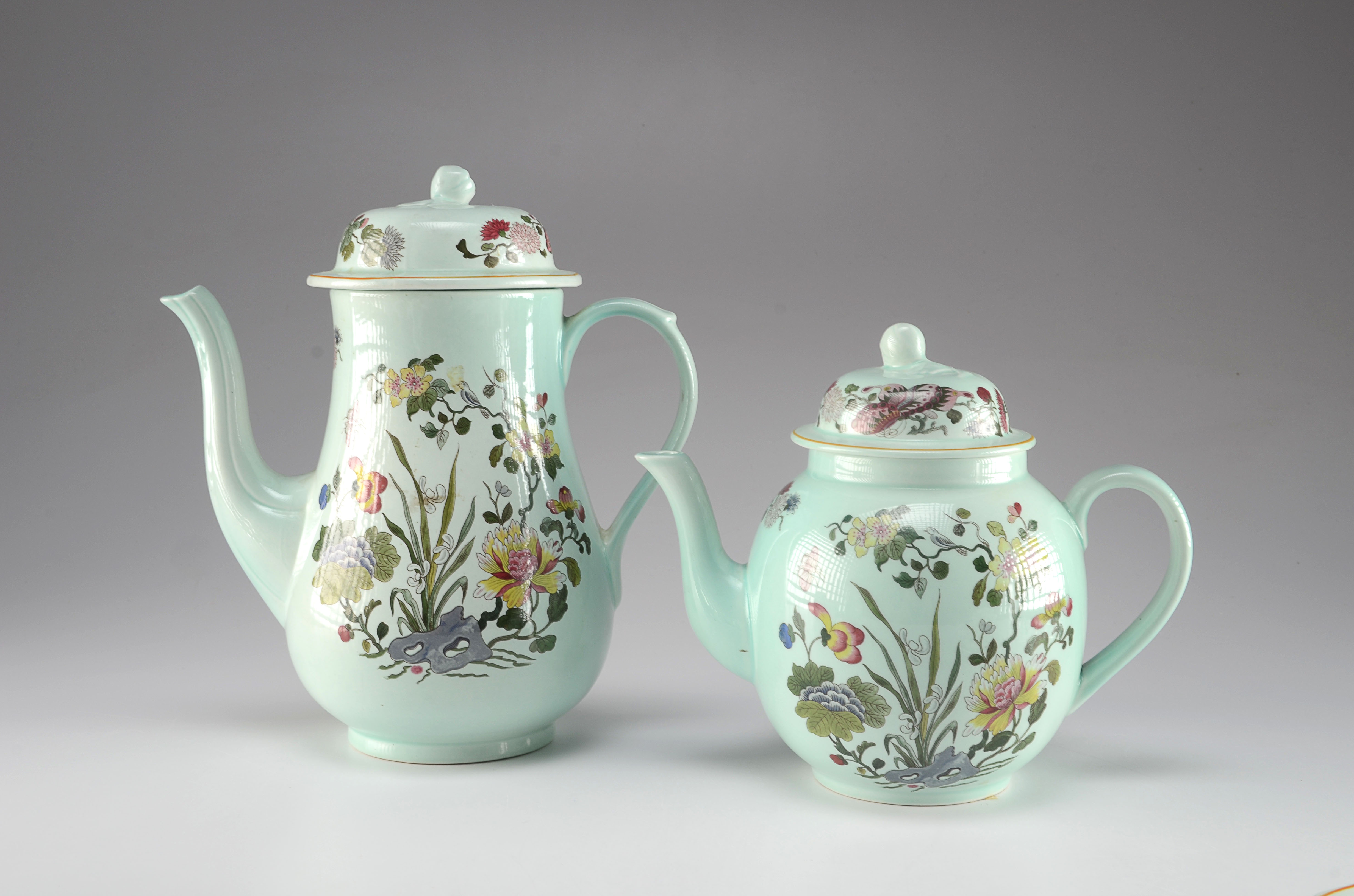  Adams Real English Ironstone Calyx Ware "Ming Jade" China