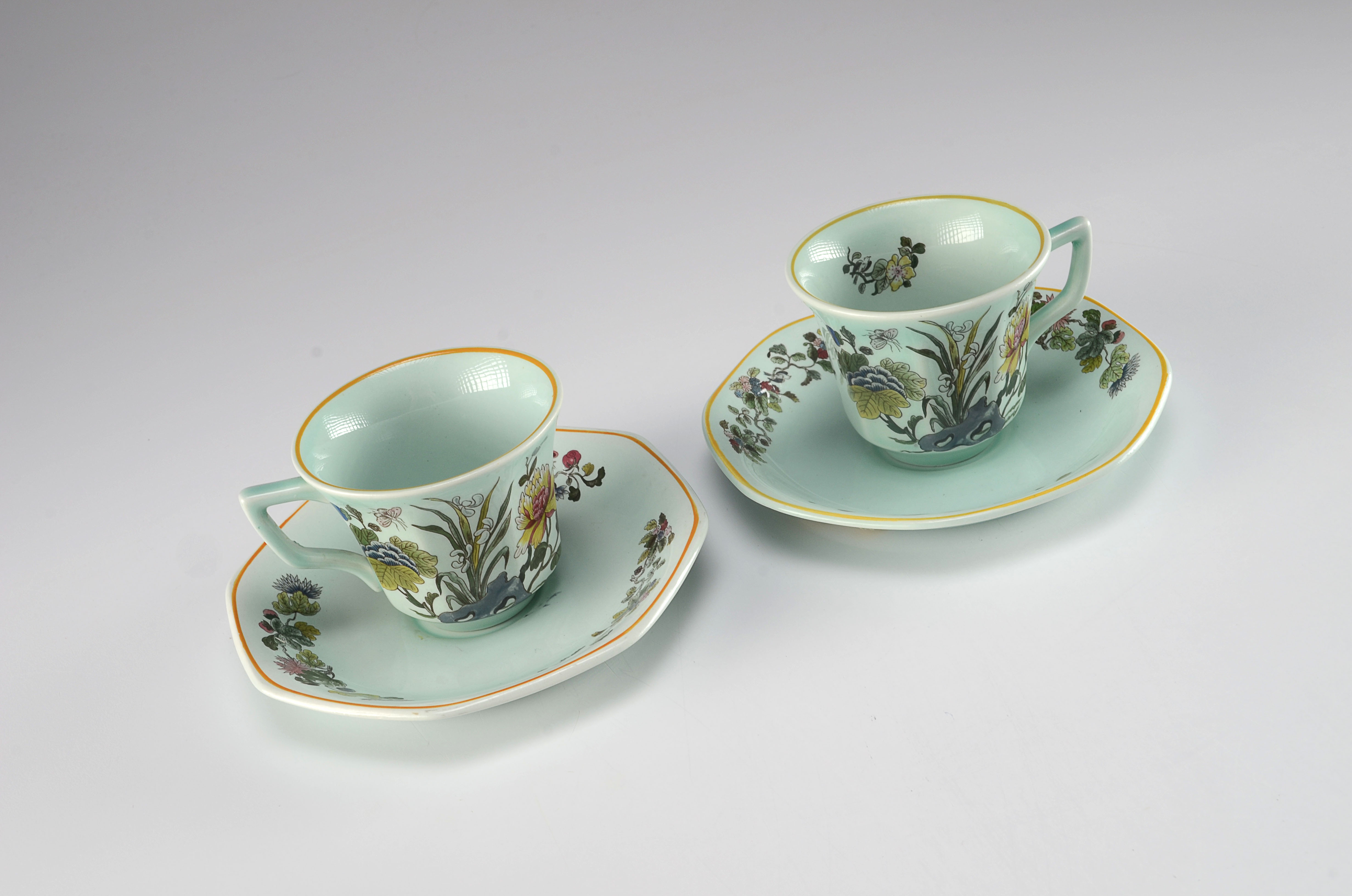  Adams Real English Ironstone Calyx Ware "Ming Jade" China