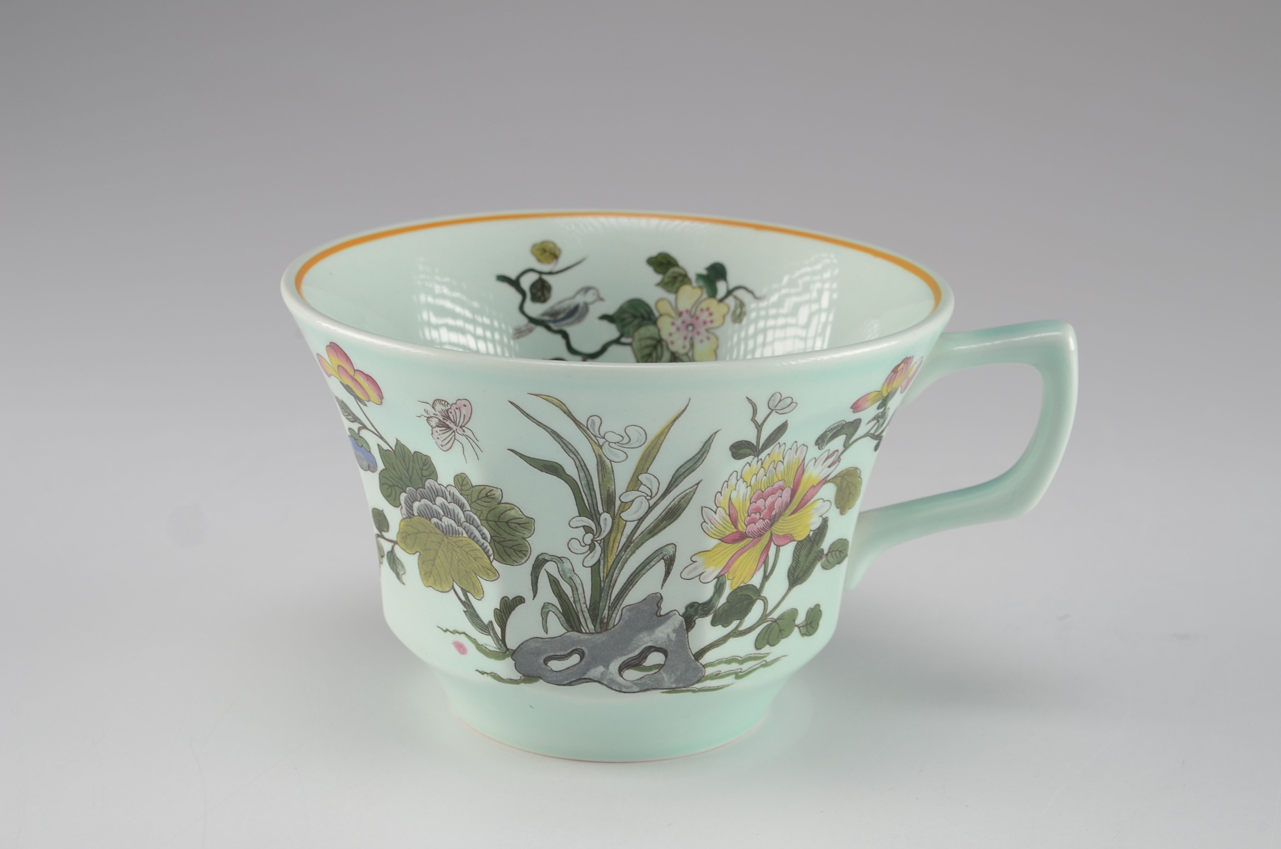  Adams Real English Ironstone Calyx Ware "Ming Jade" China