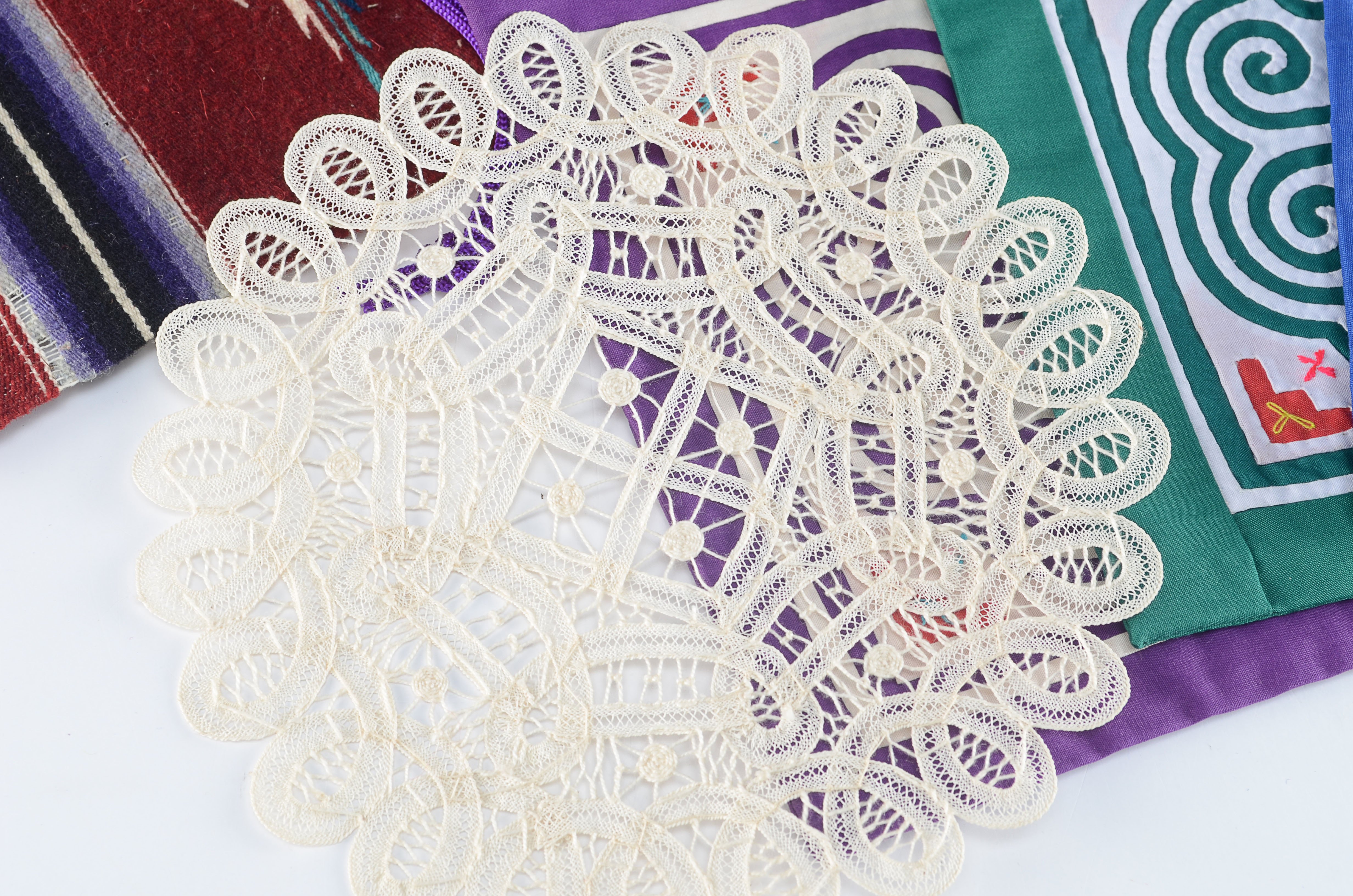 Pleasing group of textiles.