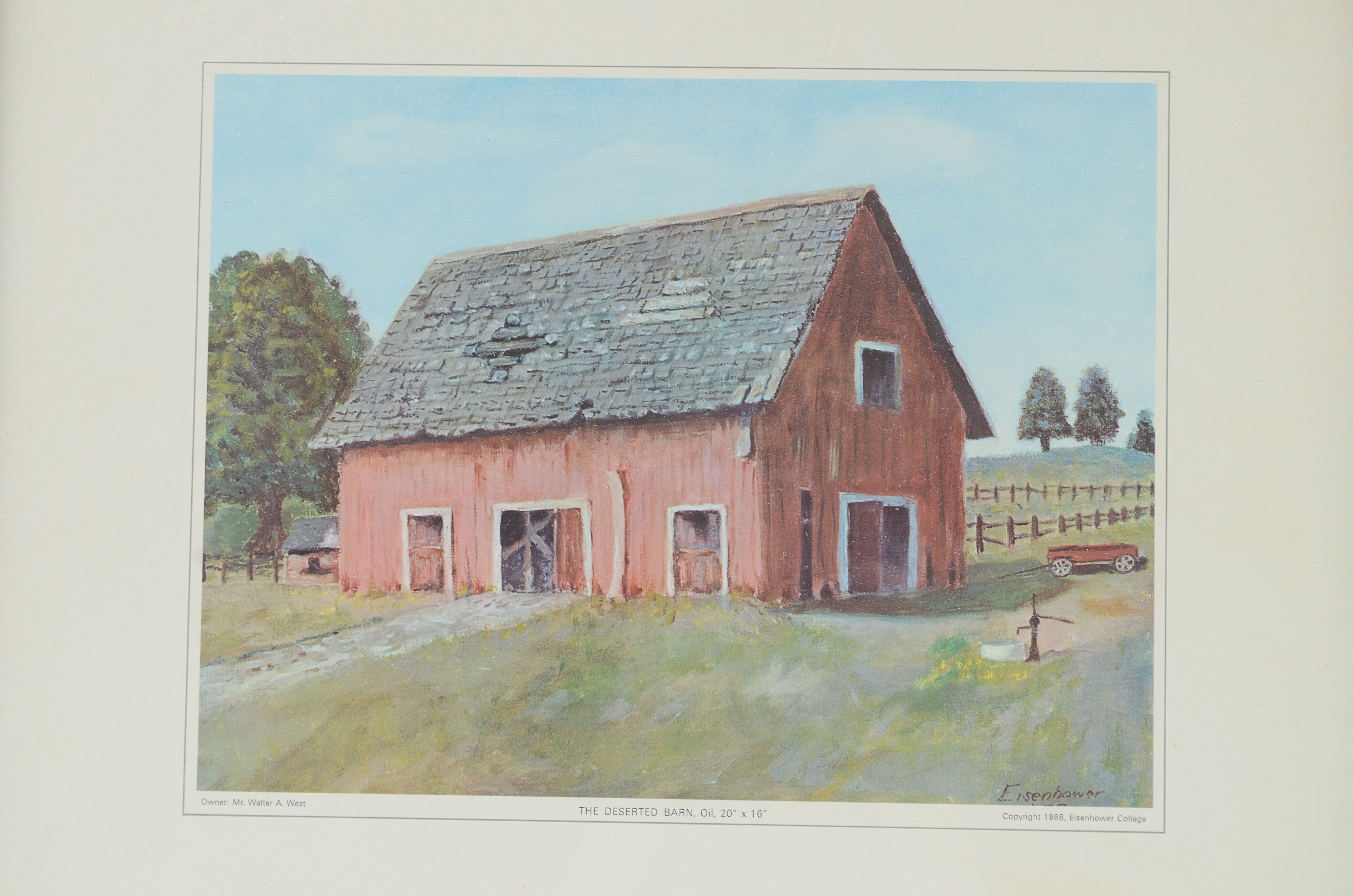 Vintage Barn Print