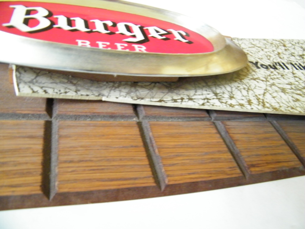 Burger Beer Wall Sign