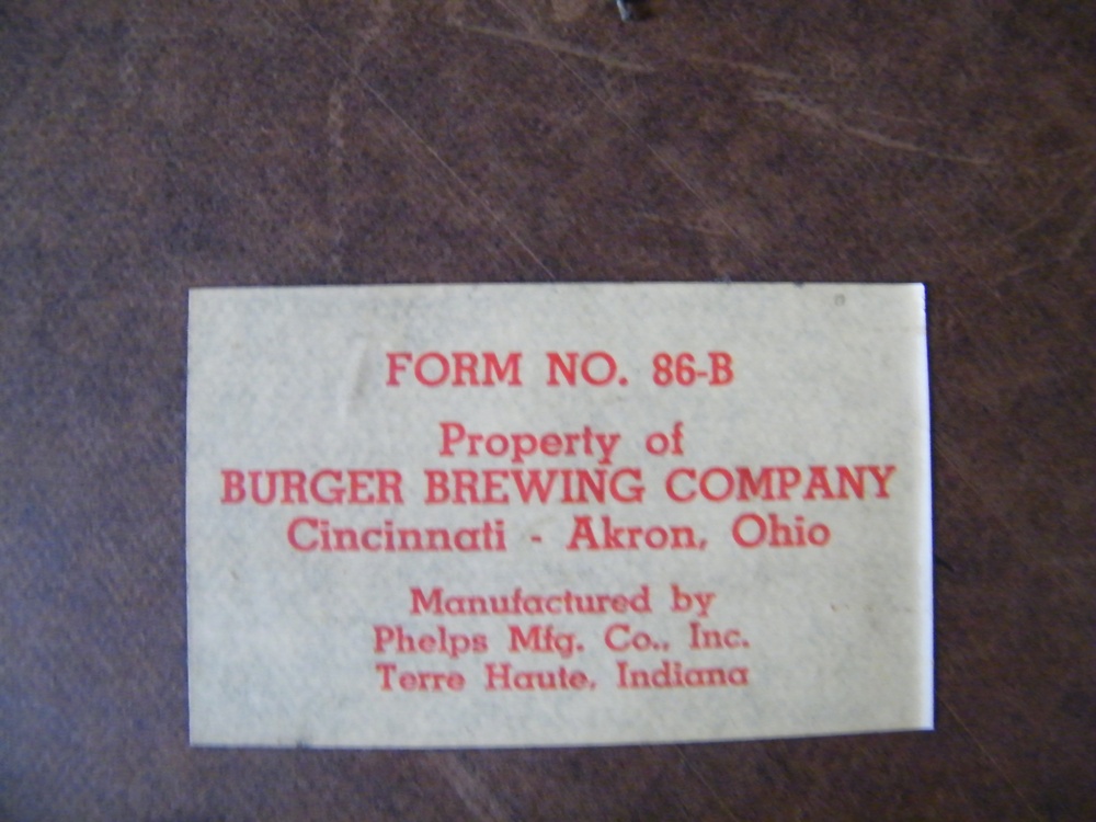 Burger Beer Wall Sign