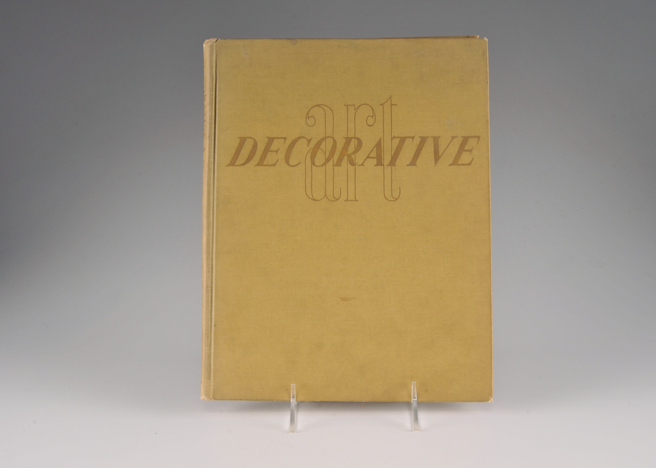 Vintage Decorative Art Book