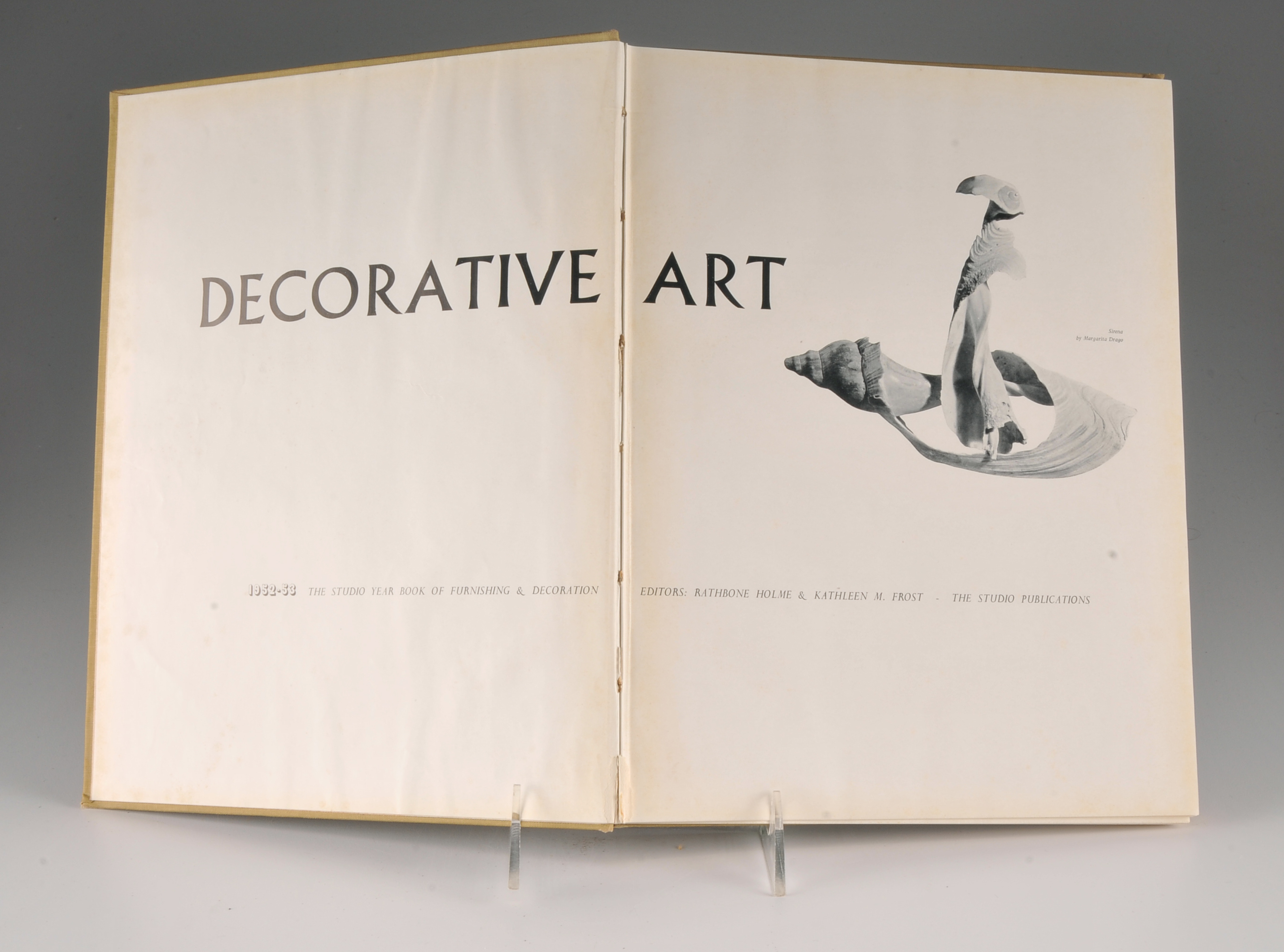 Vintage Decorative Art Book