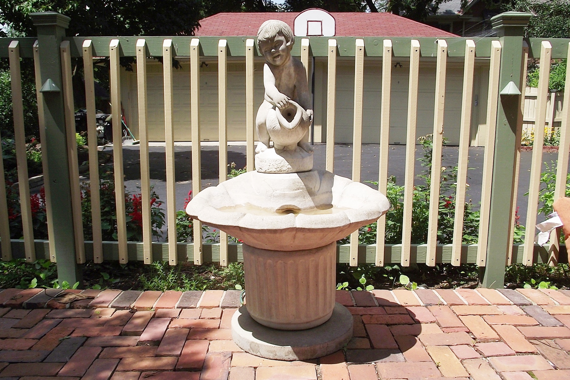 Henri Studio concrete fountain.