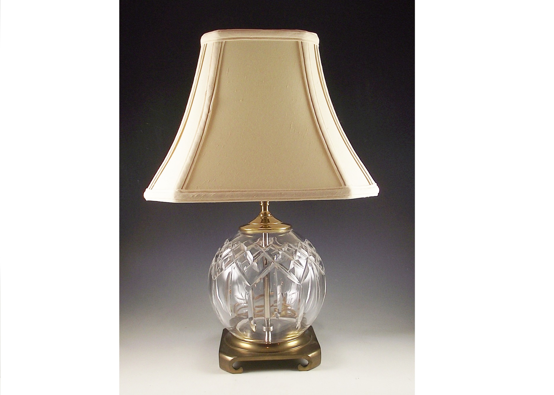Waterford Crystal lamp.