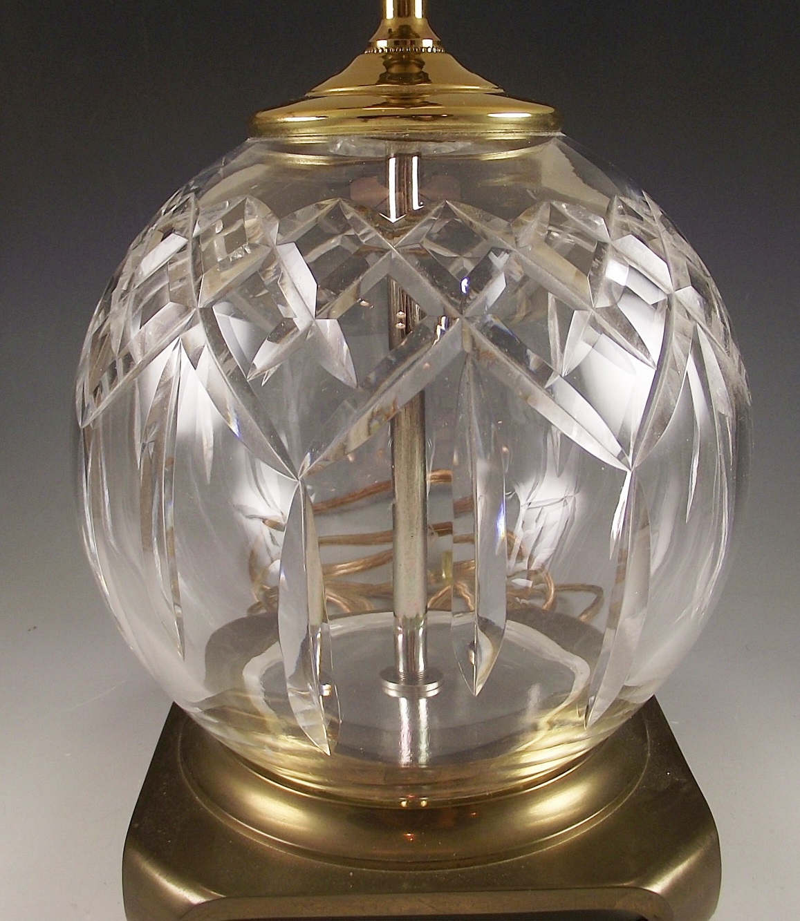 Waterford Crystal lamp.
