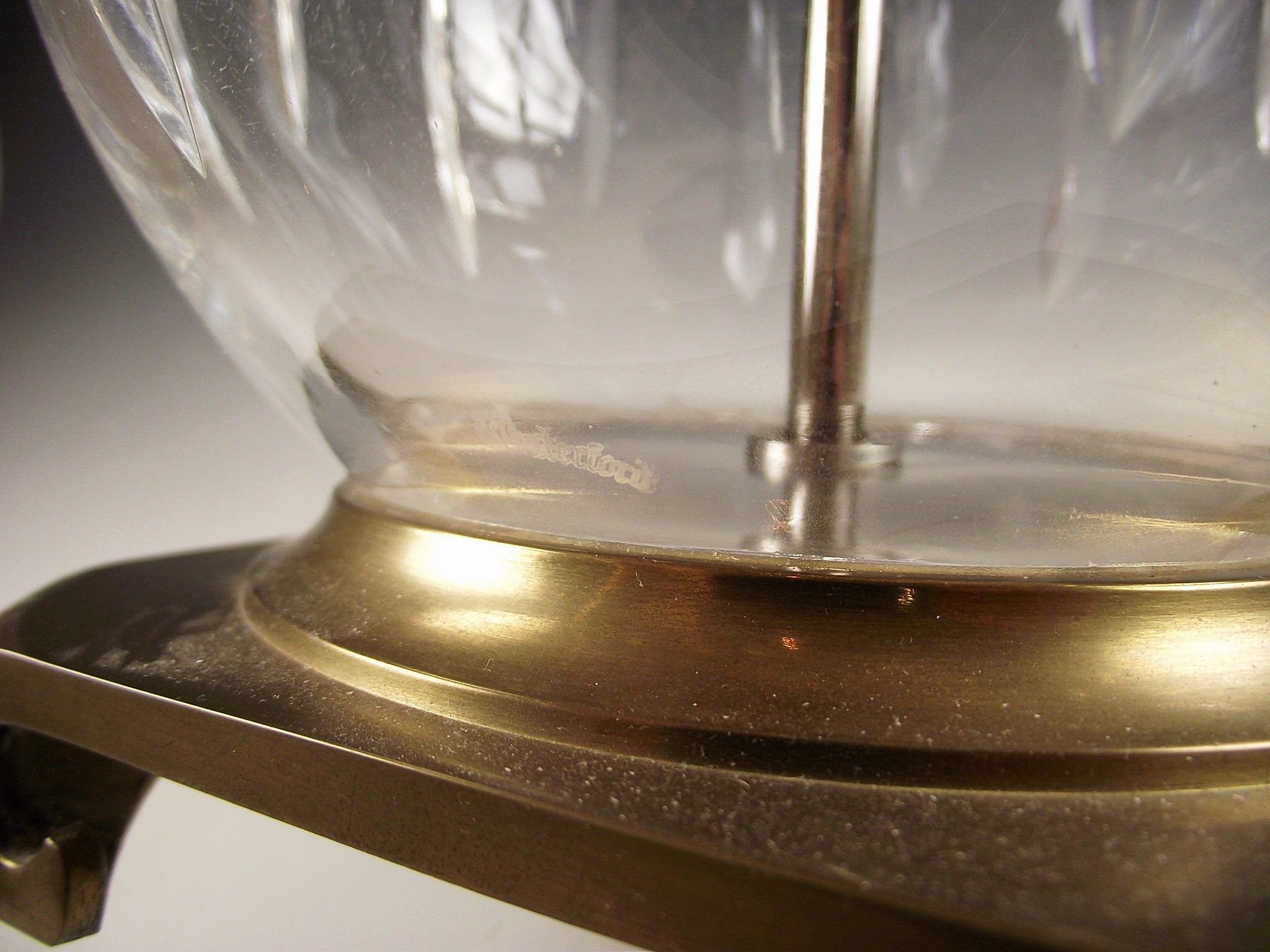 Waterford Crystal lamp.