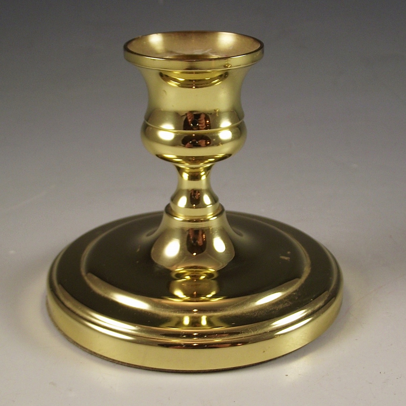 Brass candle holders by Baldwin.