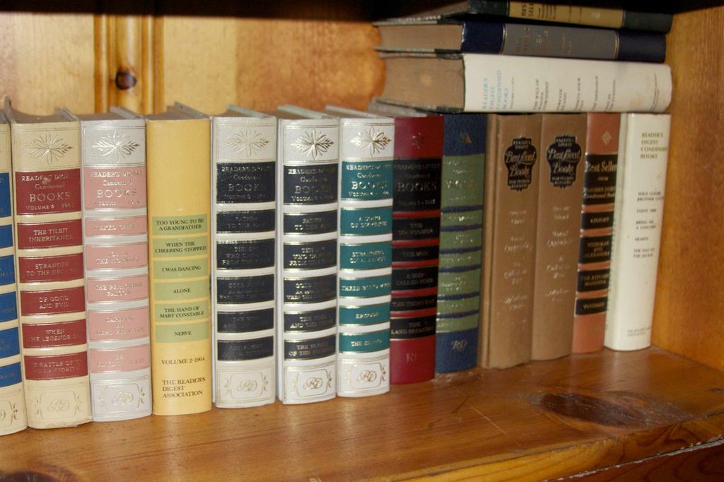 Volumes of Vintage Readers Digest Condensed Books