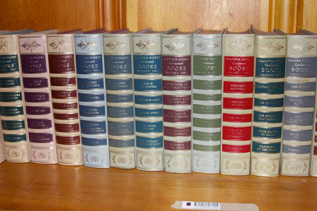 Volumes of Vintage Readers Digest Condensed Books