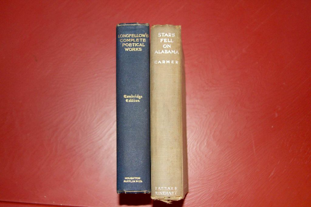 Books by Carl Carmer and Henry Longfellow