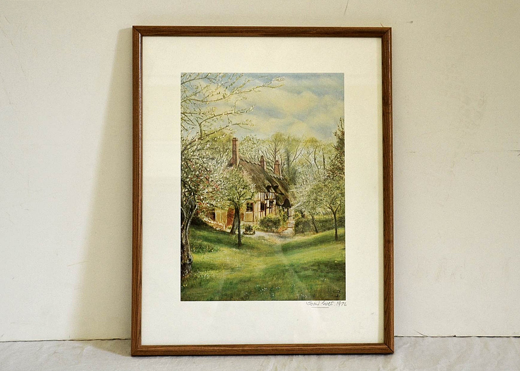 John Burt signed print.