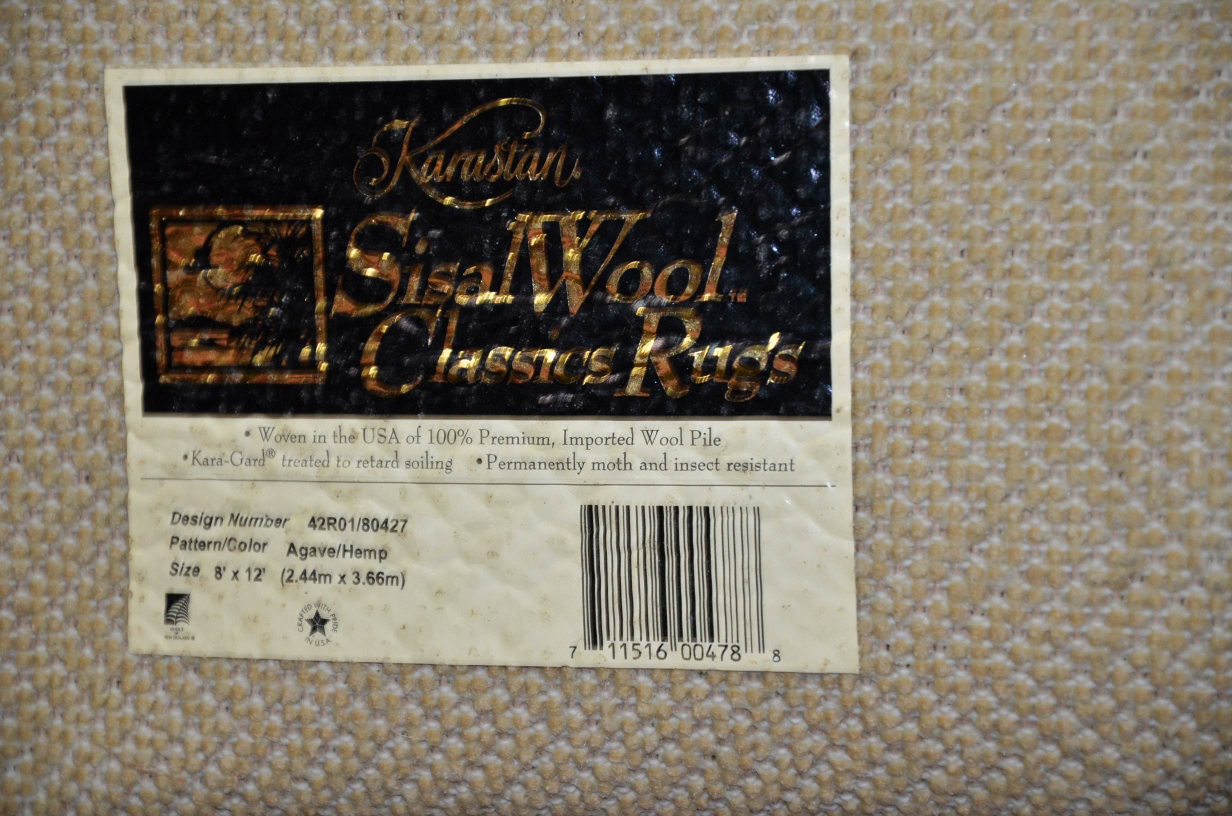 Karastan area rug.