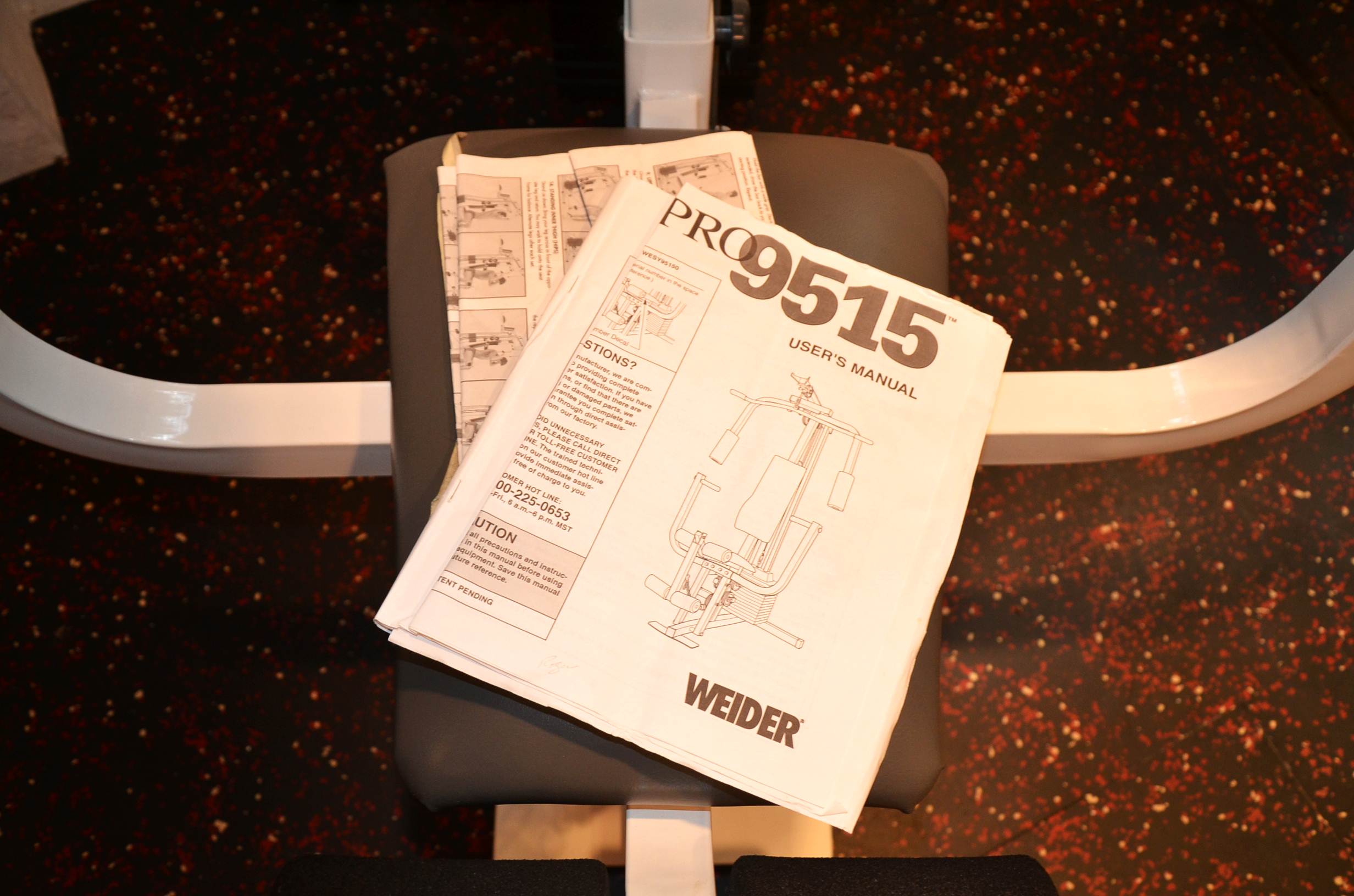 Weider Pro 9515 home gym system.