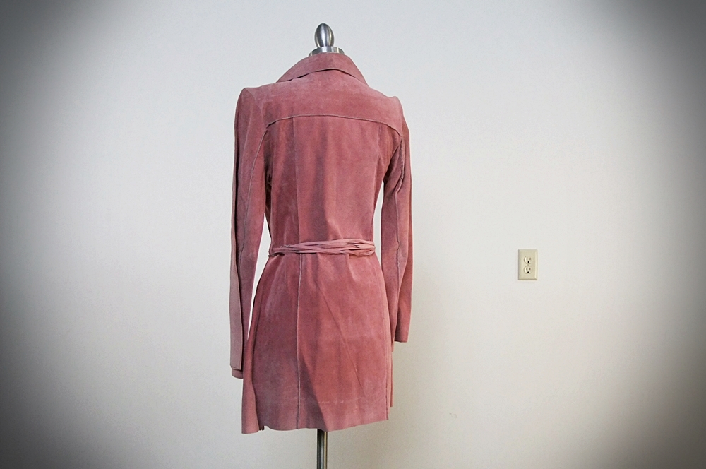 Arden B Pink Suede Jacket And Cynthia Steffe Embroidered Skirt 