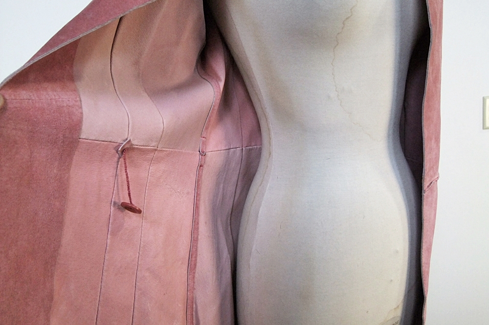 Arden B Pink Suede Jacket And Cynthia Steffe Embroidered Skirt 