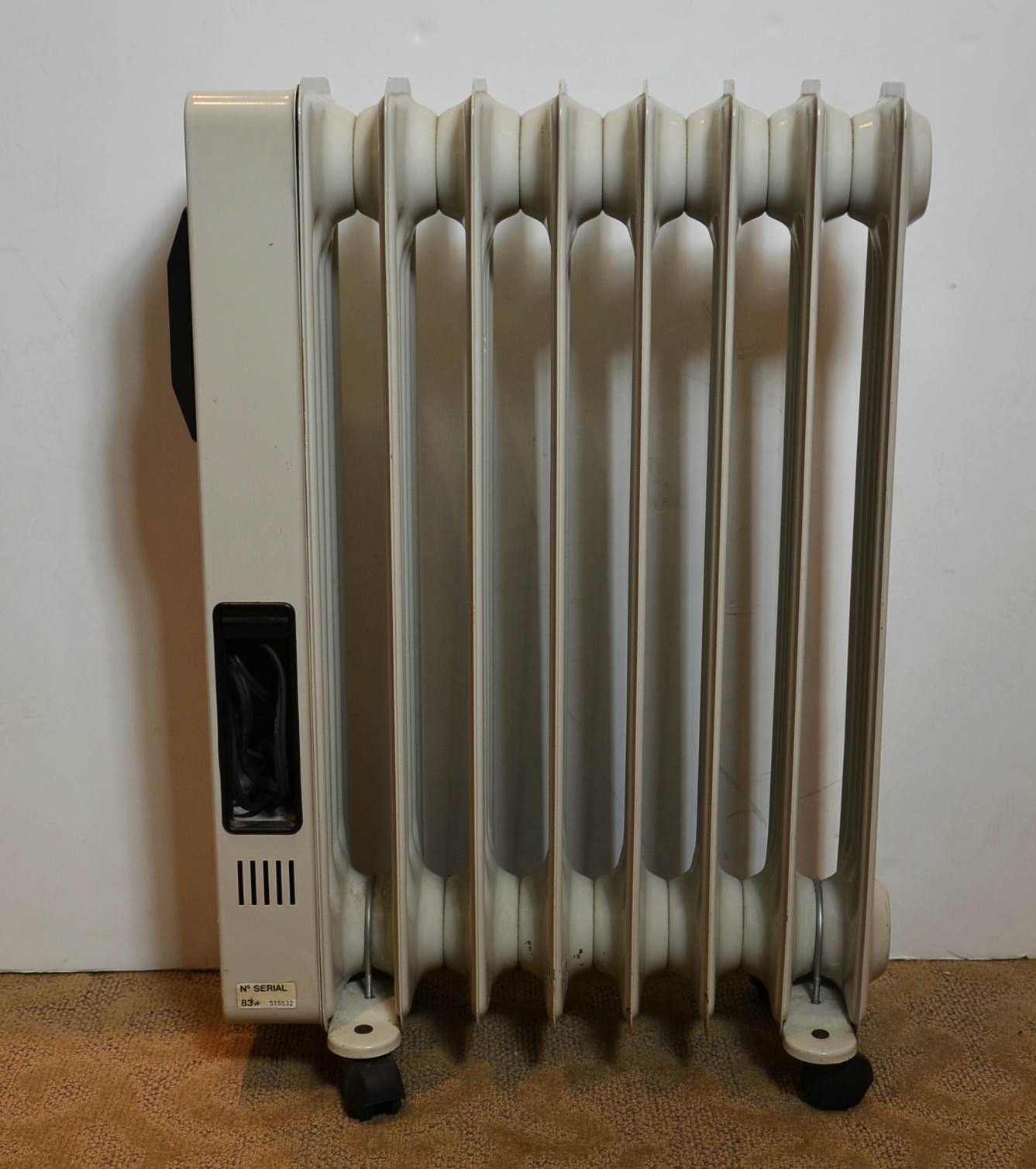 Portable heater.