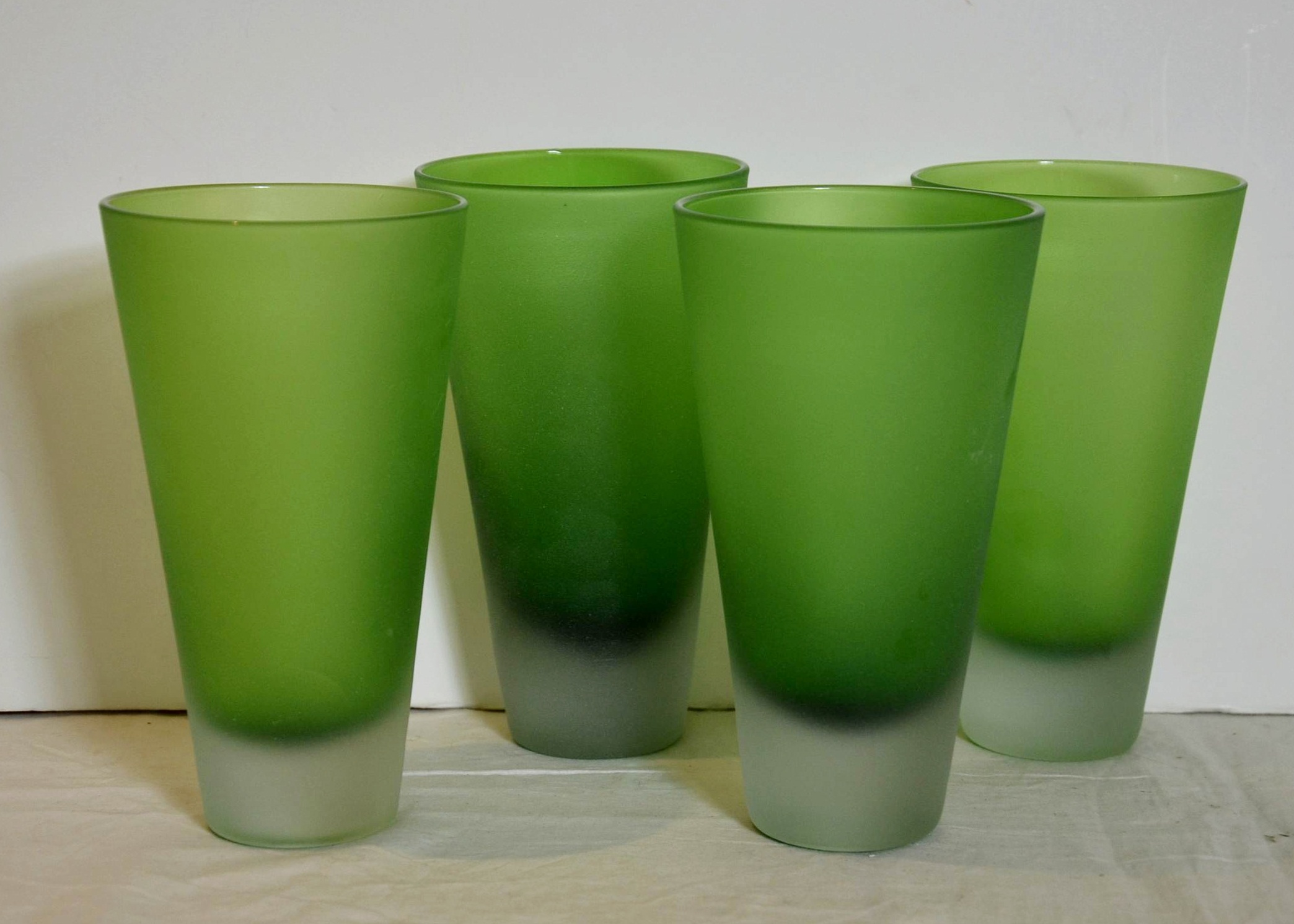 Pottery Barn glassware.