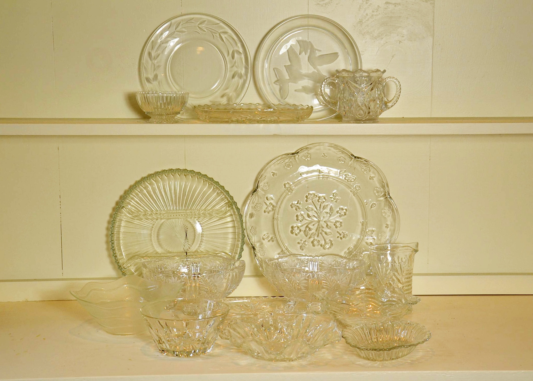 Glassware extravaganza.