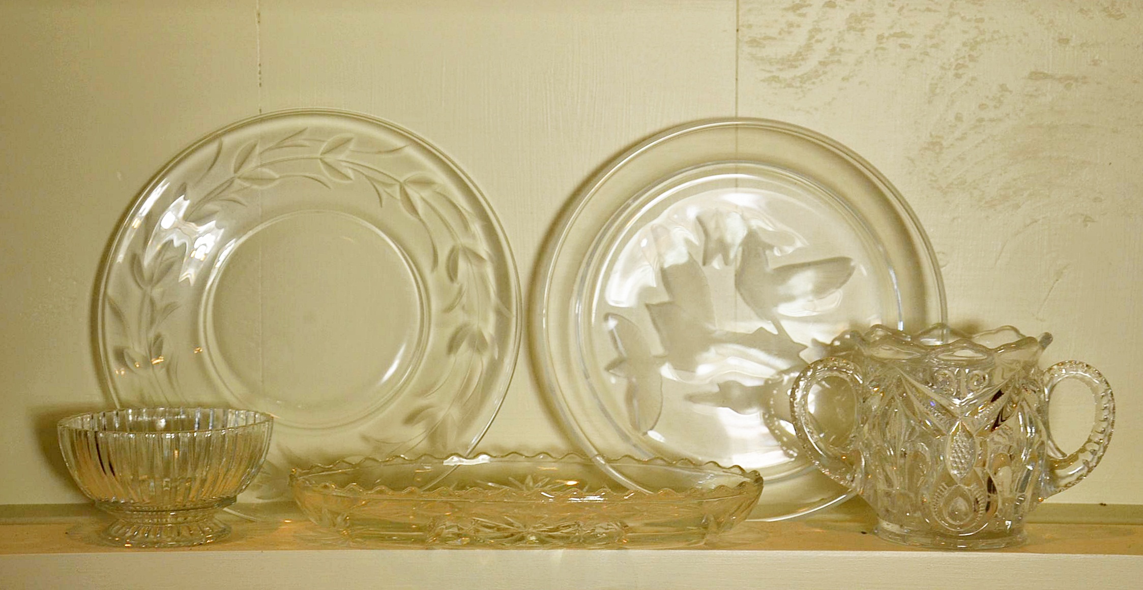 Glassware extravaganza.