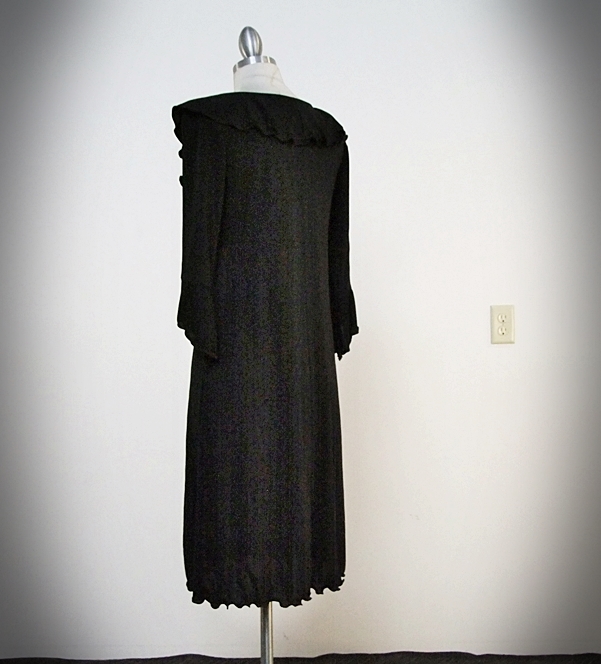  Max Studio Black Rayon/ Polyester Blend Dress