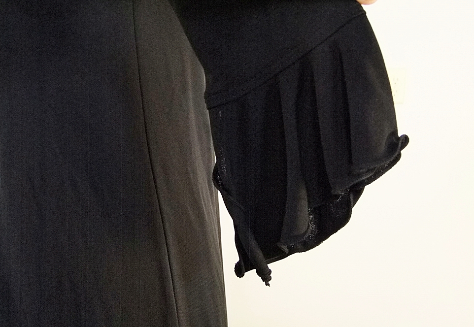  Max Studio Black Rayon/ Polyester Blend Dress