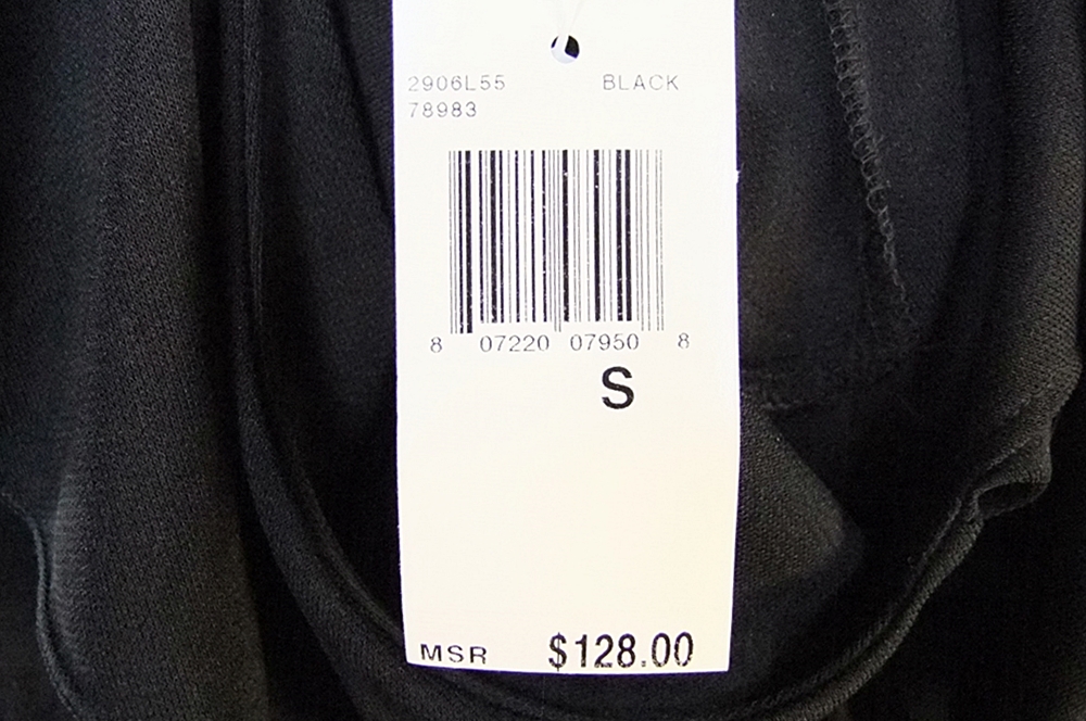  Max Studio Black Rayon/ Polyester Blend Dress