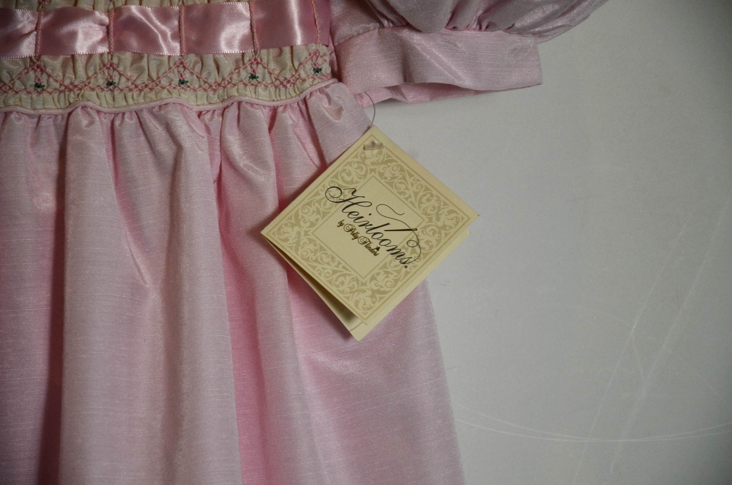 Vintage Polly Flinders pink dress.