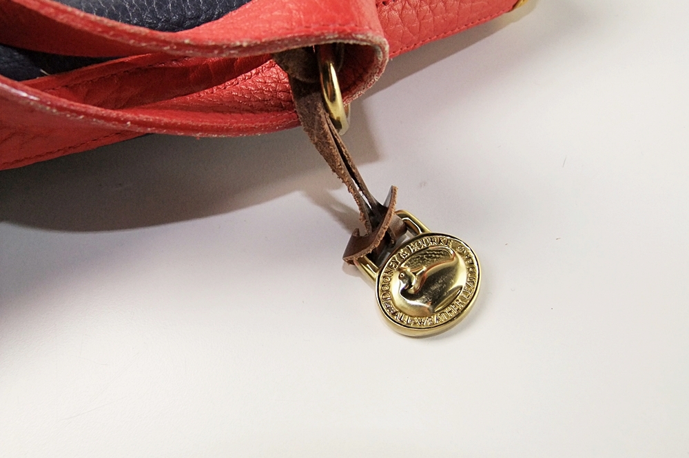  Unique Dooney & Bourke Tri - Tone Leather Shoulderbag