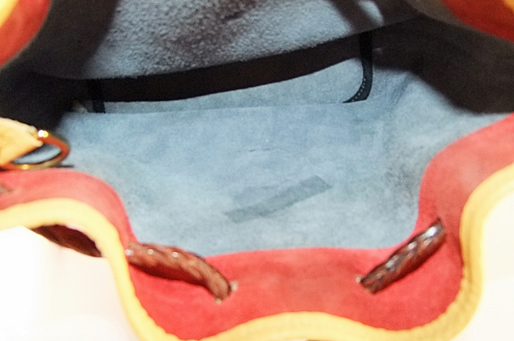  Unique Dooney & Bourke Tri - Tone Leather Shoulderbag